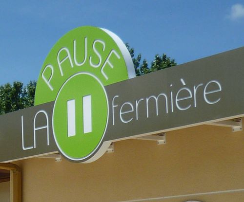 Logo pause fermière