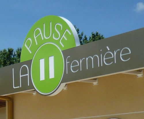 Logo pause fermière