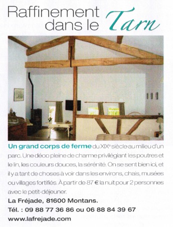 Article de presse "raffinement dans le Tarn