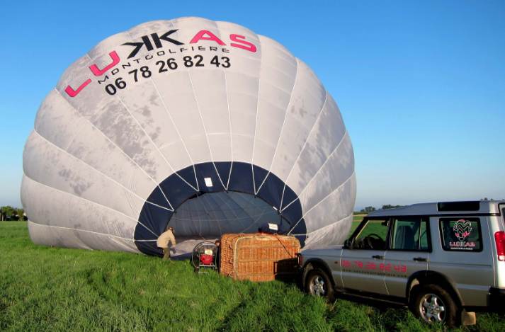 montgolfière Lukkas dans le Tarn