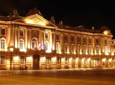 Vue de la place du Capitole à Toulouse